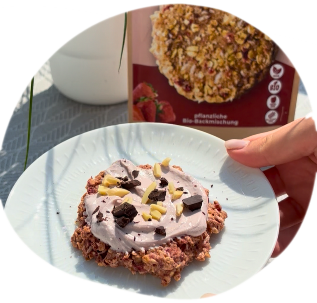 Erdbeer-Crumble-Cookie