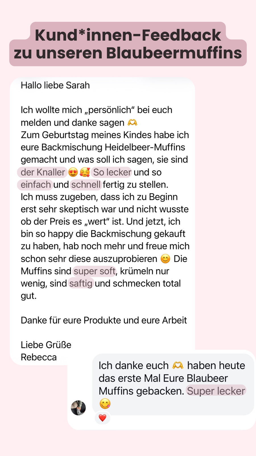 Kundenfeedback