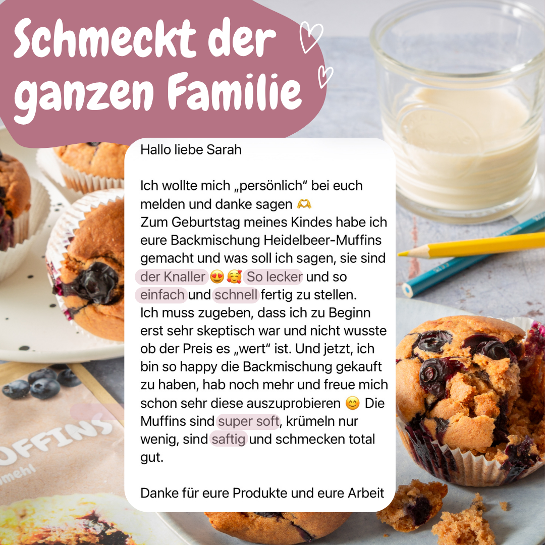 Bio Blaubeermuffins