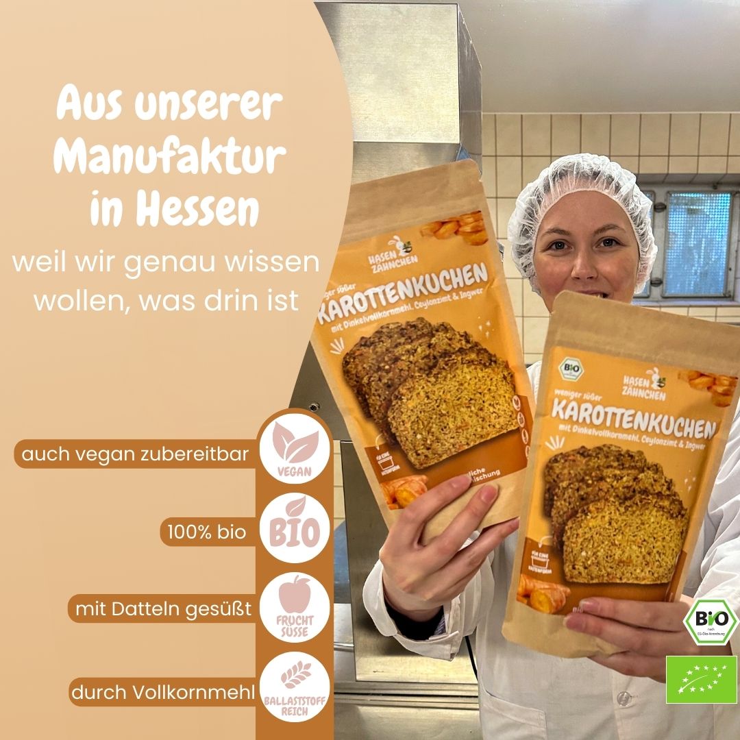 Bio Karottenkuchen