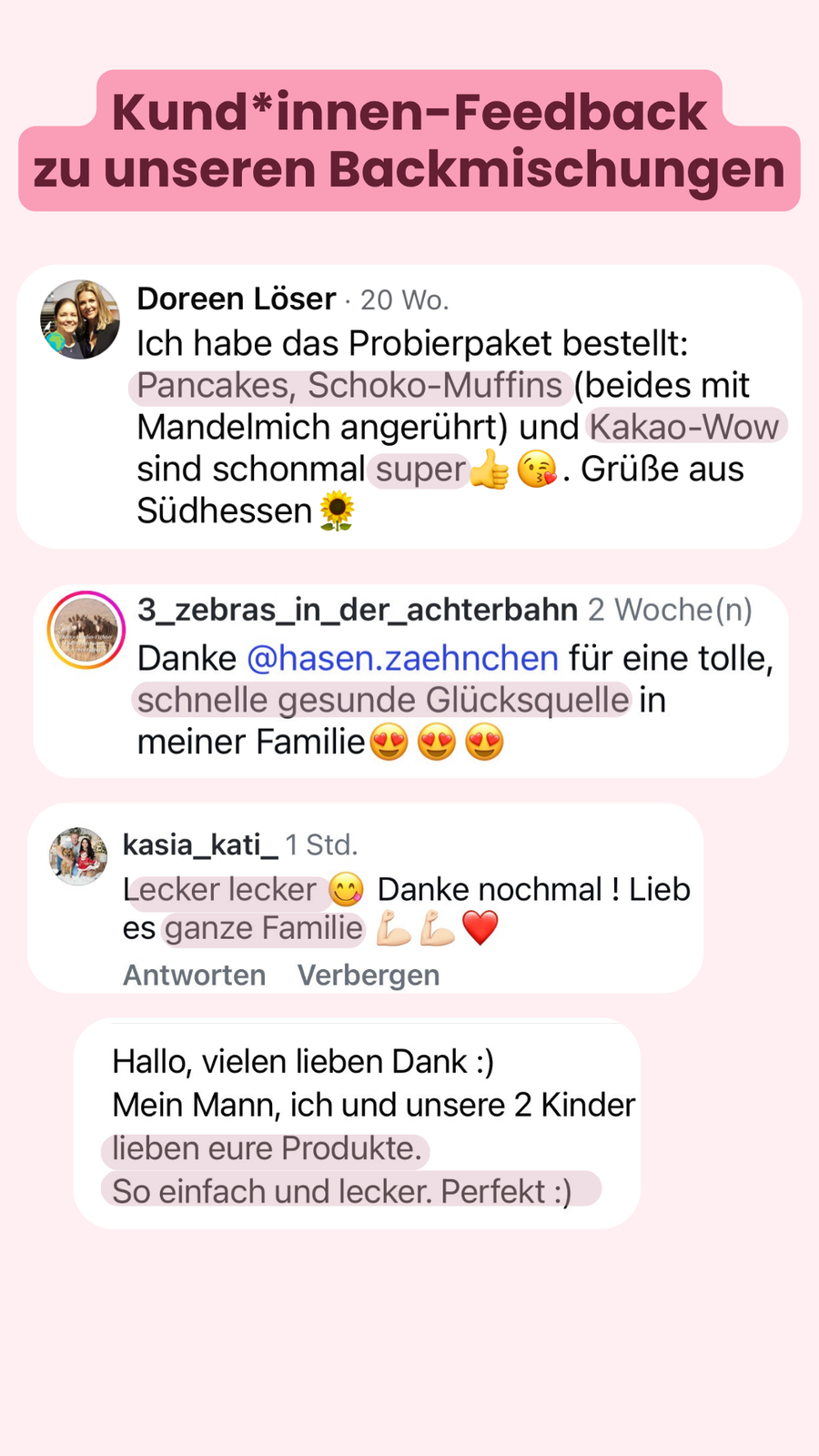 Kundenfeedback