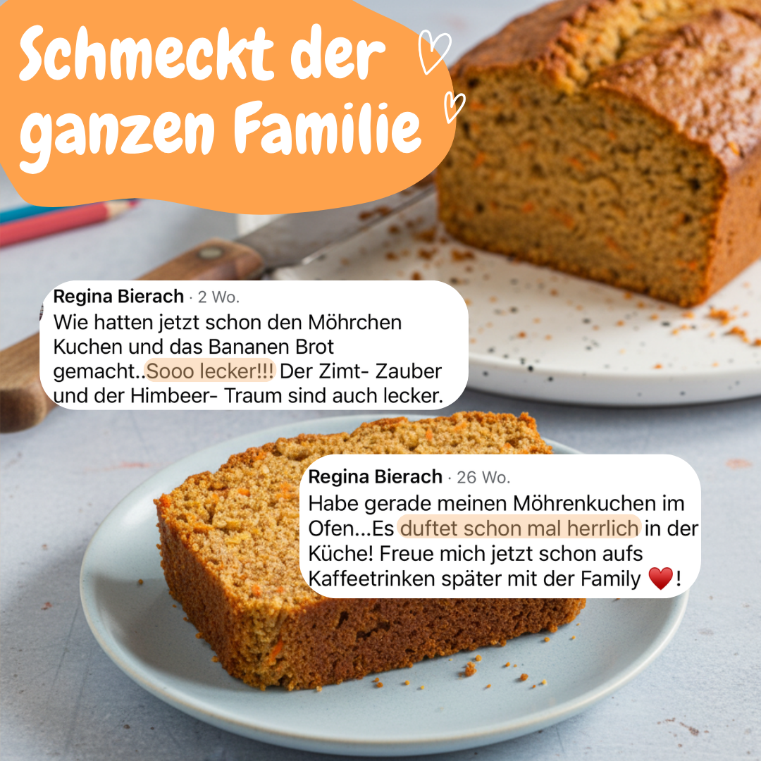 Bio Karottenkuchen