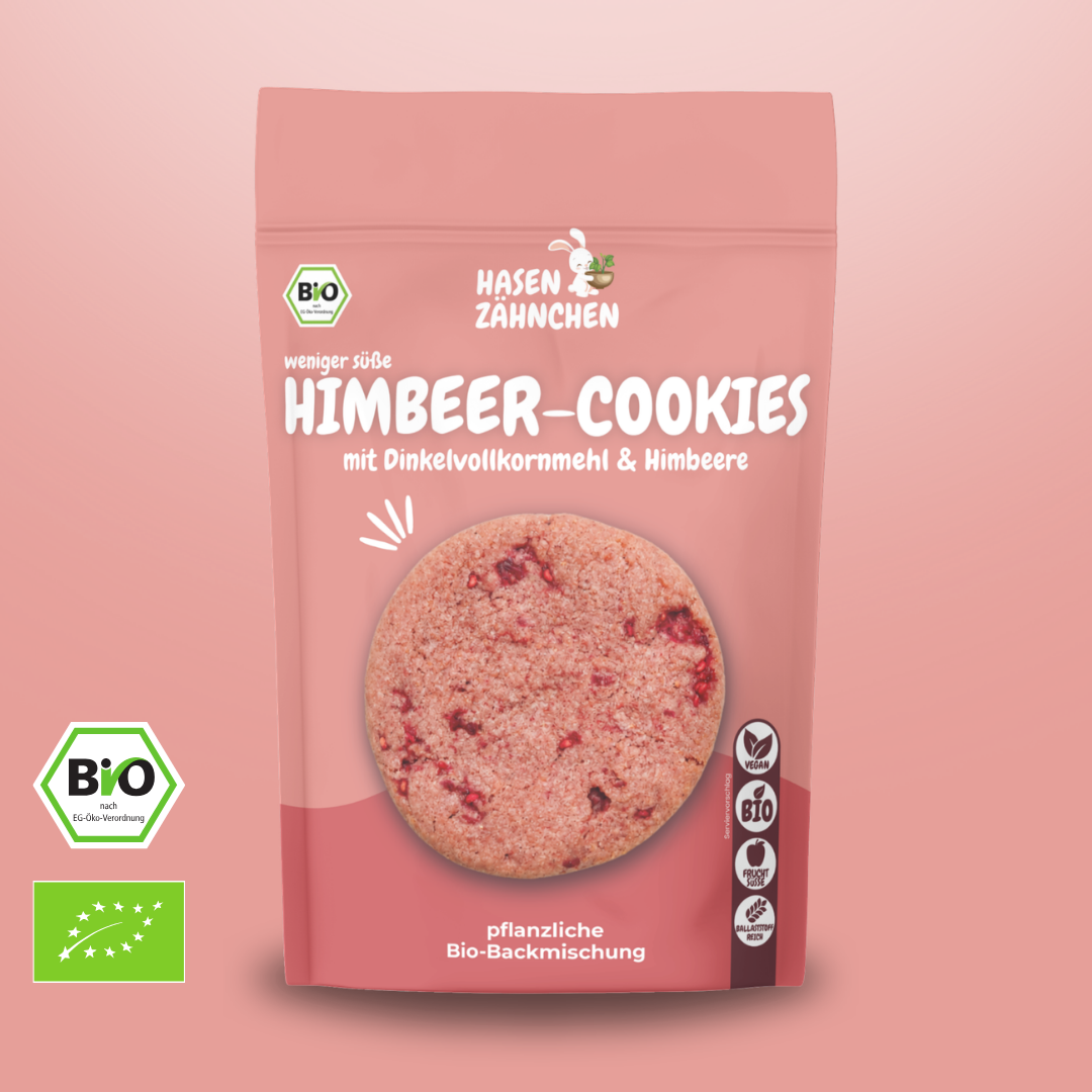 Bio Himbeer-Cookies
