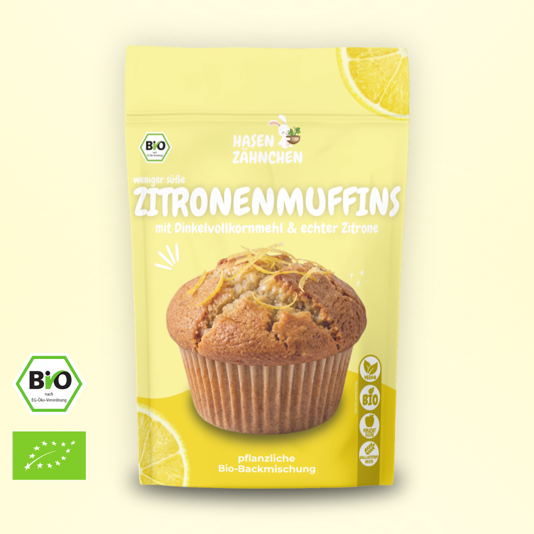 Bio Zitronenmuffins
