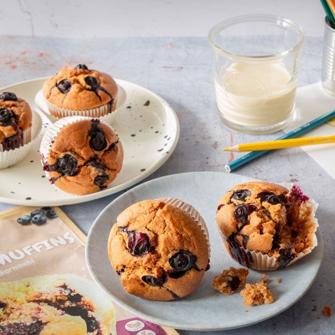 Bio Blaubeermuffins