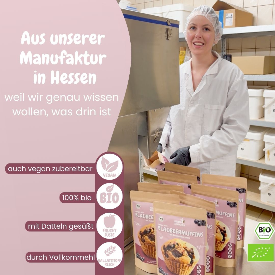 Bio Blaubeermuffins