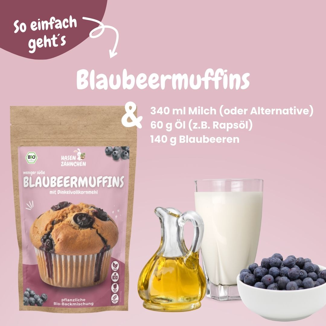 Bio Blaubeermuffins
