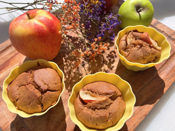 Apfel-Zimt-Muffins