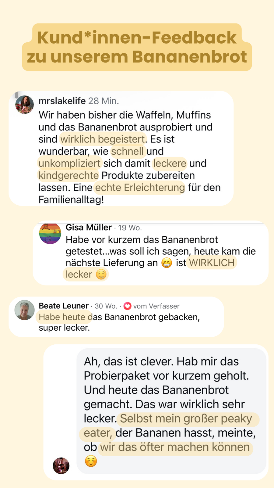 Kundenfeedback