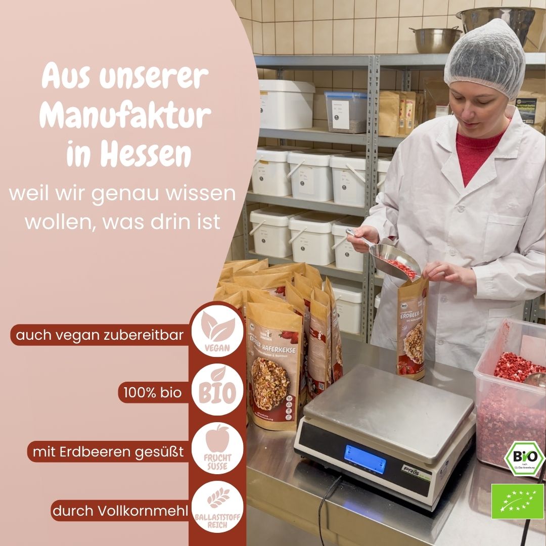 Bio Erdbeer Hafertaler