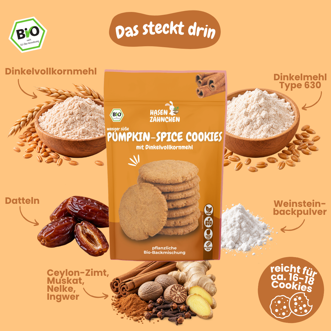 Bio Pumpkin-Spice Cookies