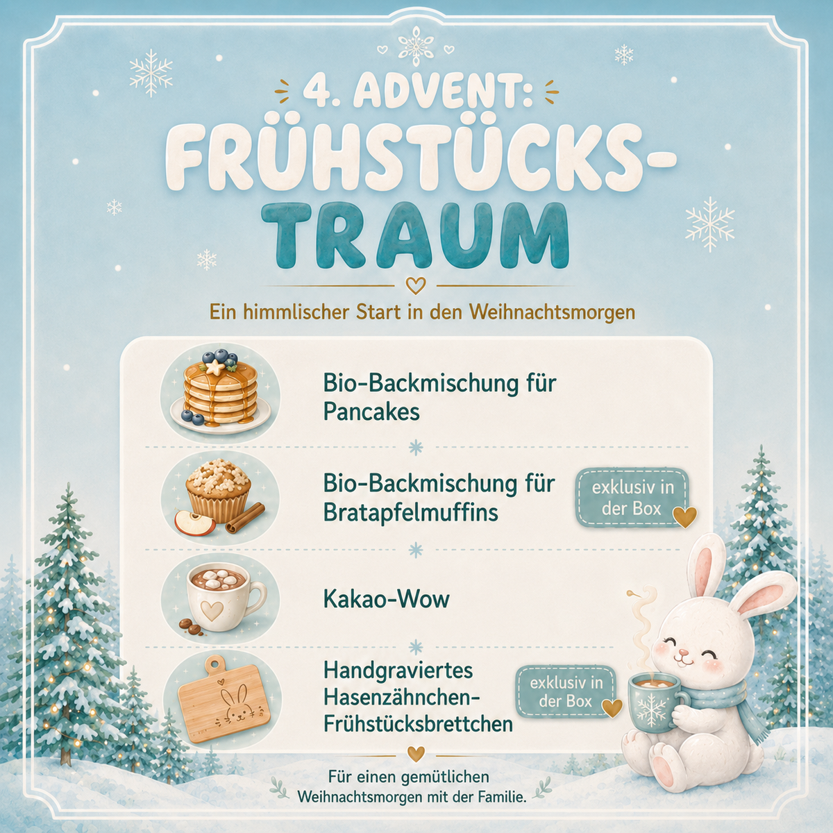 Bio Hasenzähnchen Winterbox