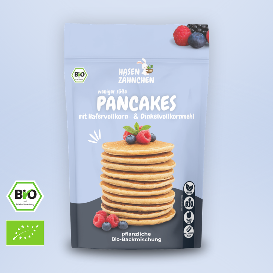 Hasenzähnchen Pancakes
