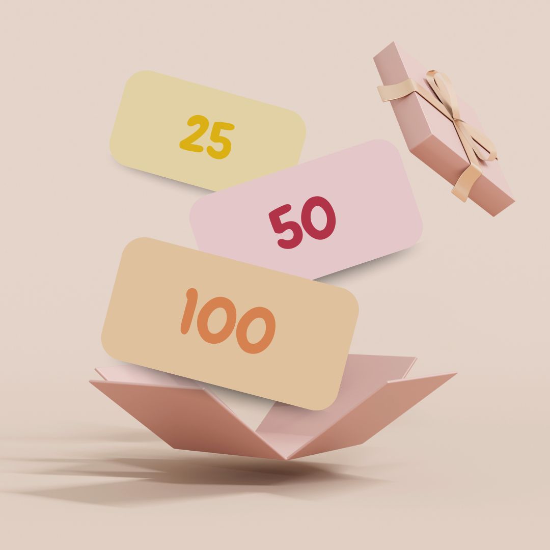 Geschenk Gutscheine